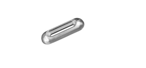 Aluminiumanode Balkenform zur Montage am Rumpf, Länge 200 mm, Gewicht 0,65 Kg