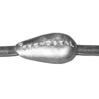 Aluminiumanode Tropfenform zur Montage am Rumpf, Gewicht 0,86 Kg