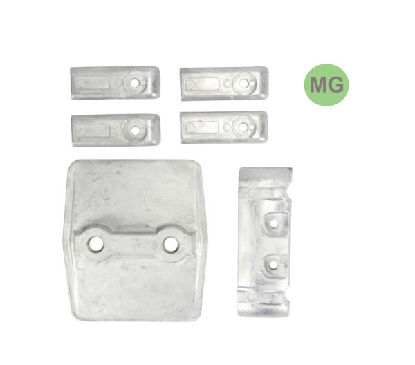 Anodensatz Magnesium für Mercury Verado 250 + 300 PS Verado V8 (4.6L)