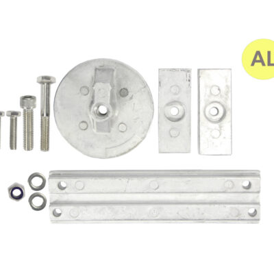 Anodensatz Aluminium für Mercury Verado 135-200 PS, 4 Zylinder