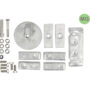 Anodensatz Magnesium für Mercury Verado 200-350 PS, 6 Zylinder