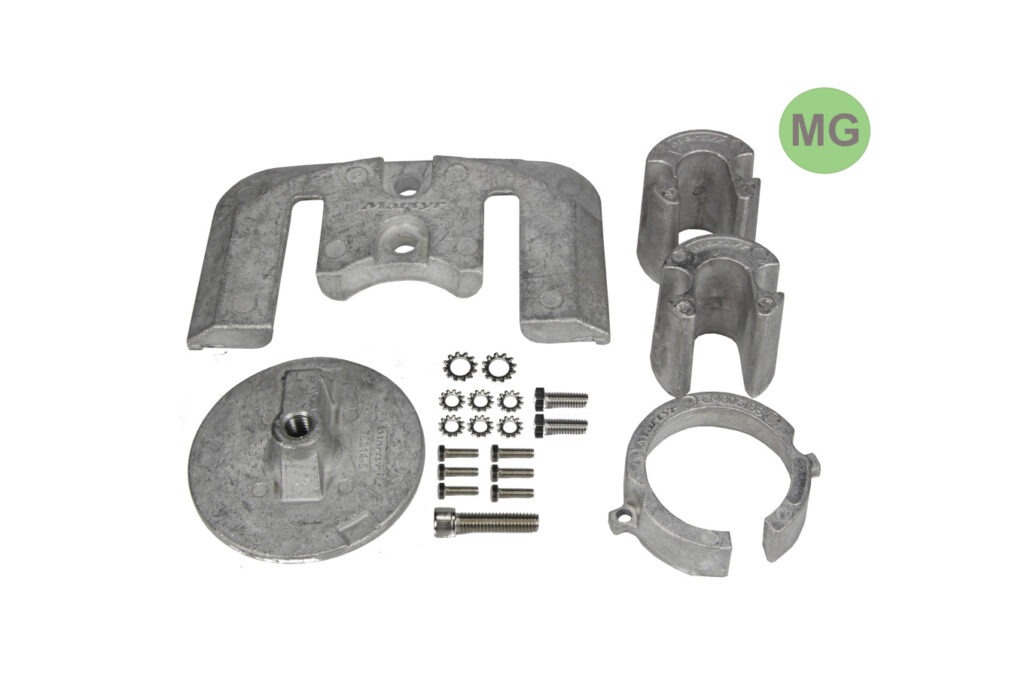 Recmar MerCruiser Magnesium Anodensatz Bravo 1