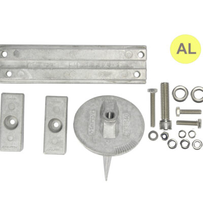 Martyr Anodensatz Aluminium für Mercury 60 – 125 PS