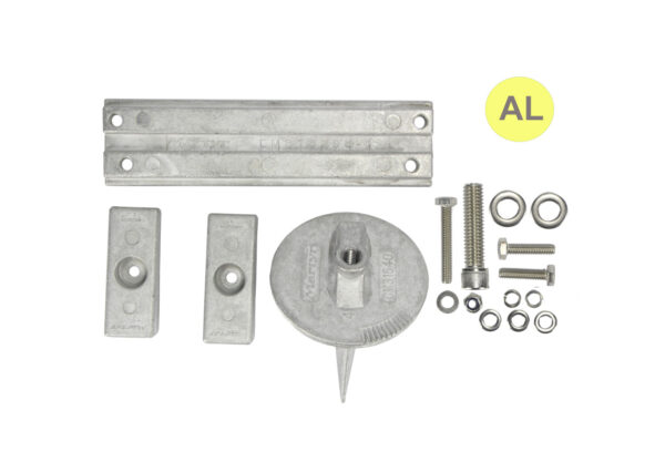Martyr Anodensatz Aluminium für Mercury 60 - 125 PS