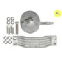 Anodensatz Aluminium für Yamaha 150 - 200 PS