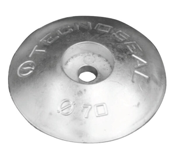 Telleranode aus Magnesium für Ruderblätter und Trimmklappen, Ø 70 mm