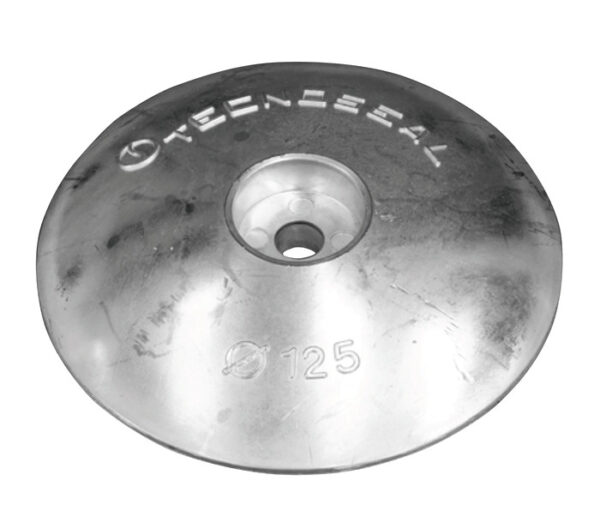 Telleranode aus Aluminiumfür Ruderblätter und Trimmklappen, Ø 125 mm