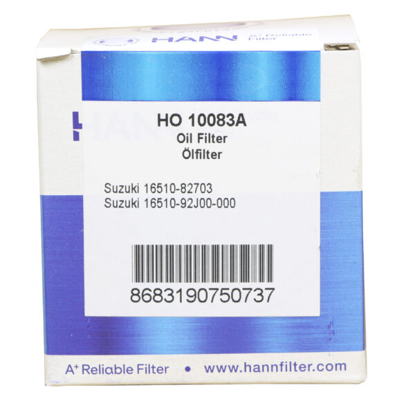 Ölfilter für Suzuki DF140 Bj. 2002-2012, ersetzt OE Nr. 16510-92J00-000, 16510-82703 – Bild 2