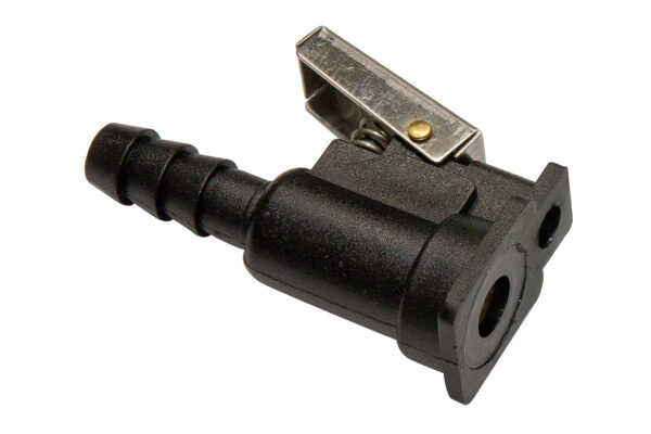 Kraftstoffstecker motorseitig für Mercury ab Bj. 1989 und Yamaha, 10 mm Schlauchanschluss