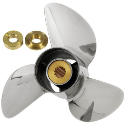 PowerTech Edelstahlpropeller SCB3 10-3/8 x 17 für Mercury 30-60 PS