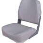 Gepolsteter Bootssitz "Ancona", Farbe grau