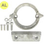 Tecnoseal Anodensatz Aluminium für Volvo Penta AQ290-DP (Duoprop)