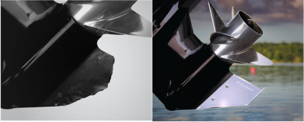 SkegGuard Reparaturfinne für Honda BF115 ab Bj. 2010 und Honda BF135-250 ab Bj. 2004 – Bild 5