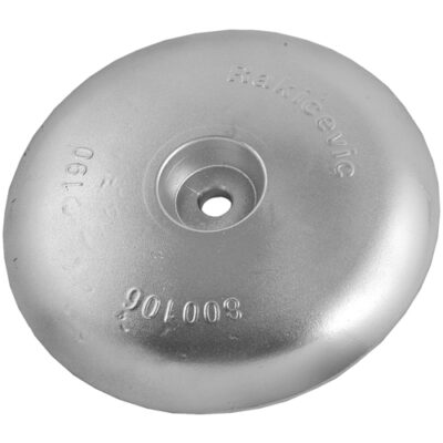 Telleranode aus Zink für Ruderblätter und Trimmklappen, Ø 140 mm