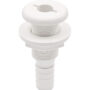 Borddurchlass weiß, mit 3/4"-Schlauchanschluss