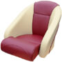Flip-Up-Steuerstuhl "Classic", Farbe beige/bordeaux