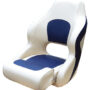 Flip-Up-Steuerstuhl "New Sport", Farbe weiß/blau