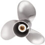 Polastorm Edelstahlpropeller 9-1/4 x 10  für Tohatsu 9,9-20PS, Mercury 15/20 PS 4-Takt