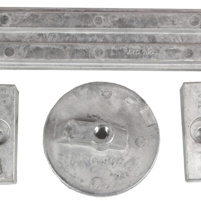 Anodensatz Aluminium für Mercury Verado 135-200 PS 4 Zylinder