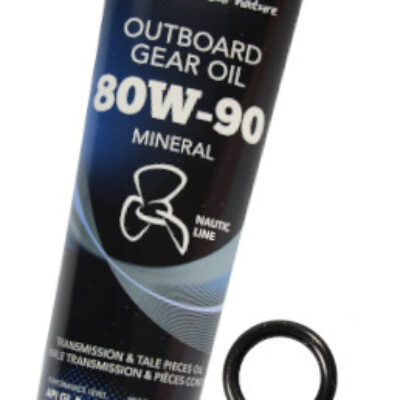 Eurol Außenborder Getriebeöl 80W90, 300ml Tube mit 2 O-Ringen für Honda ab BF8