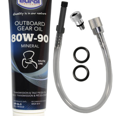 300ml Eurol Getriebeöl 80W90 + Füllschlauch +Adapter + 2 O-Ringe für Honda