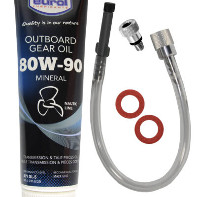 300ml Eurol Getriebeöl 80W90 + Füllschlauch +Adapter + 2 Dichtungen für Yamaha