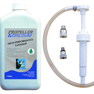 2 L High Performance Getriebeöl + 2 O-Ringe + Pumpe für Honda Außenborder ab BF8