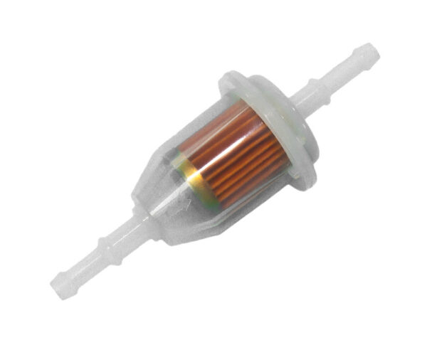 Kraftstofffilter für 6-8 mm Schlauchanschluss, Filterkörper: 50 x 32 mm