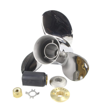 POLASTORM Edelstahlpropeller 10-7/8 x 11 inkl. Nabenkit für Mercury 30-60 PS