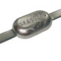 Rumpfanode oval Magnesium, Gewicht: 0,40 Kg