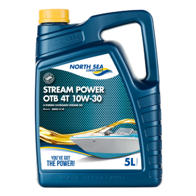 Motoröl North Sea Stream Power OTB 4T 10W-30 FCW für Marinemotoren, 5 Liter