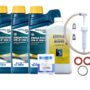 Wartungsset Öl mit Getriebeölpumpe für Yamaha F40C/D/G/H, F50A/F/H, FT50C/G, FT60D, F60A/C/F, F70A