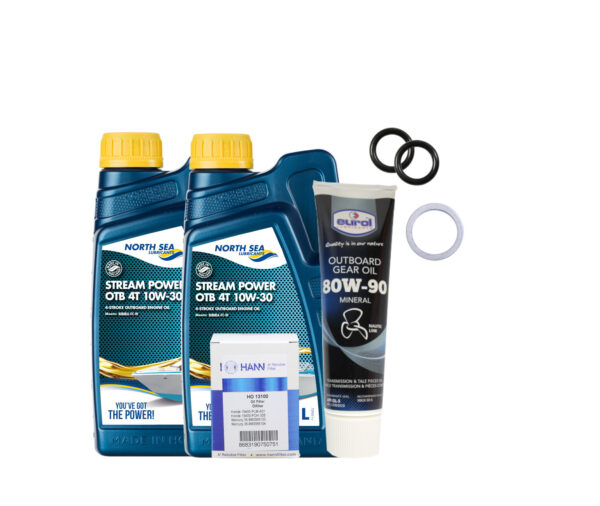 Wartungsset Öl mit Dichtungen für Honda BF25A, BF30A, BF25D, BF30D
