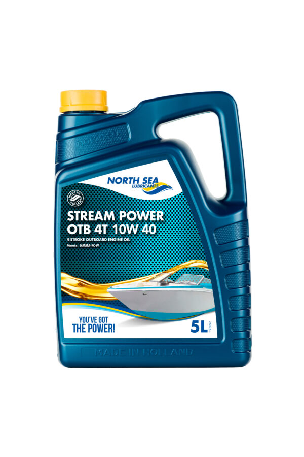 North Sea Stream Power OTB 4T 10W-40 FCW Marine-Motoröl, 5 Liter