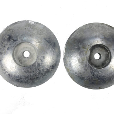 2 x Ruderblattanode Magnesium, Ø 90 mm, Stückgewicht: 0,11 Kg