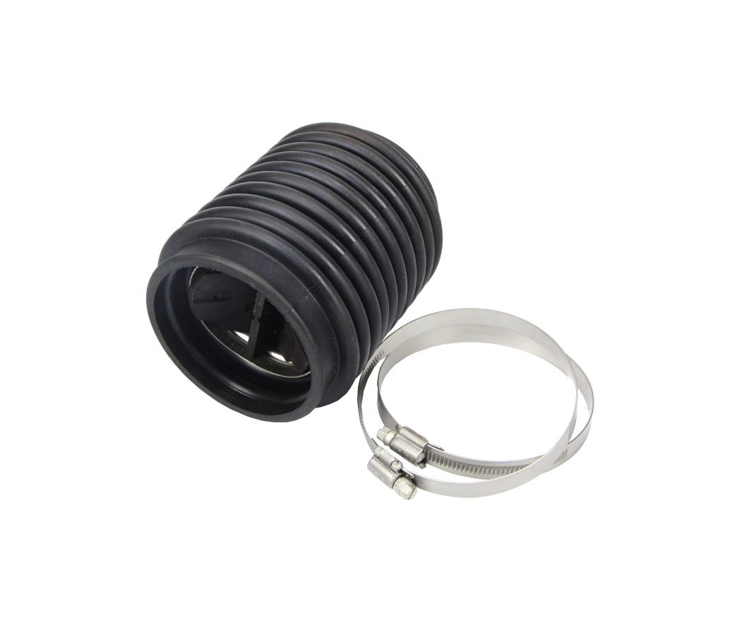Auspuffmanschette mit Rückschlagklappe für Volvo Penta AQ200-290 + Duoprop, ersetz OE Nr. 876633