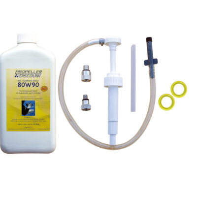 1L Getriebeöl mit zwei Dichtungen und Getriebeölpumpe für MerCruiser Alpha One