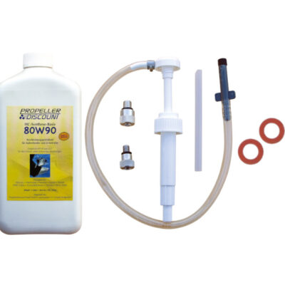 1L Getriebeöl mit 2 Dichtungen+Getriebeölpumpe für Tohatsu Außenbordmotoren