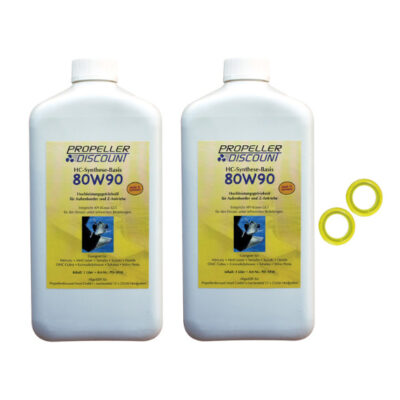 2L Getriebeöl mit zwei Dichtungen für MerCruiser Alpha One