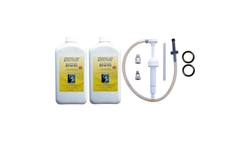 2L Getriebeöl mit 2 Dichtungen+Getriebeölpumpe für Honda ab BF8