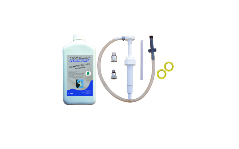 1L High Performance Getriebeöl mit Dichtungen + Pumpe für MerCruiser Alpha One