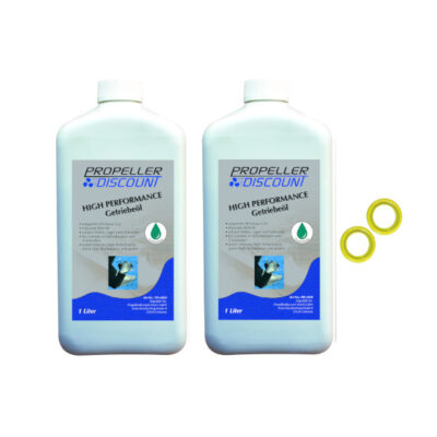 2L High Performance Getriebeöl mit zwei Dichtungen für MerCruiser Alpha One