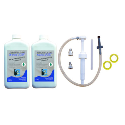 2L High Performance Getriebeöl mit Pumpe + zwei Dichtungen für Alpha One Z-Antriebe