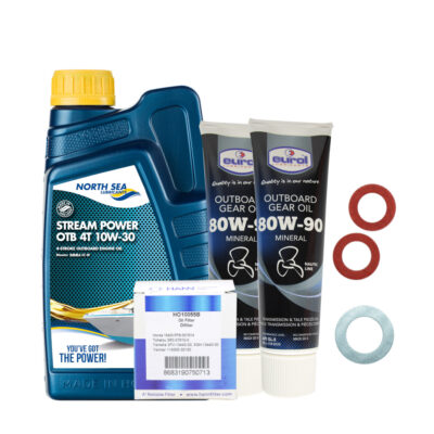 Wartungsset Öl mit Dichtungen für Mercury F15EFI, F20EFI