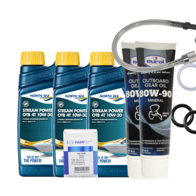 Wartungsset Öl mit Füllschlauch und Dichtungen für Honda BF60A