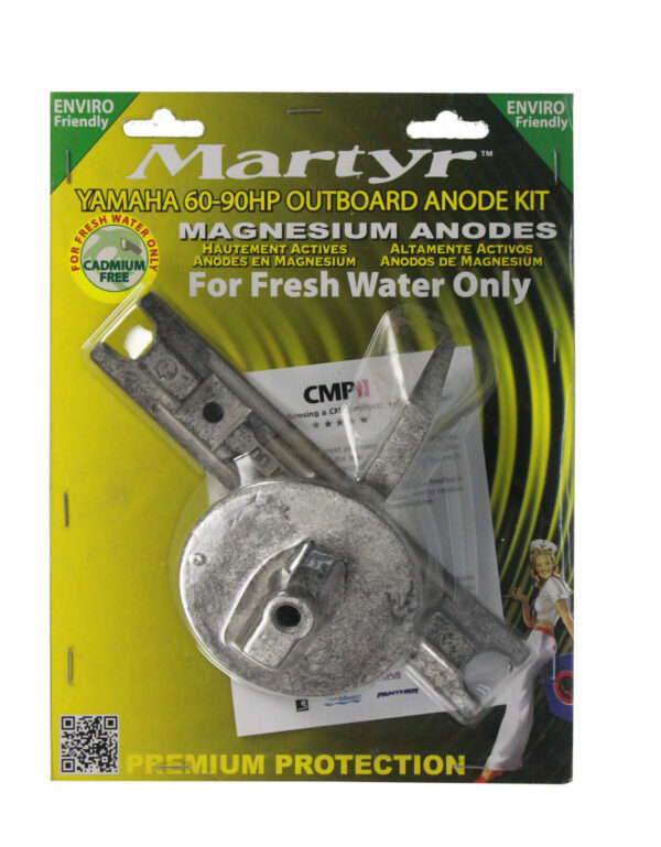 Martyr Anodensatz Magnesium für Yamaha F80/100 4-Takt und 60-90 PS 2-Takt