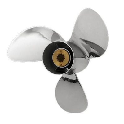 PowerTech Edelstahlpropeller matt 11,25 x 12R für Mercury 30-60 PS